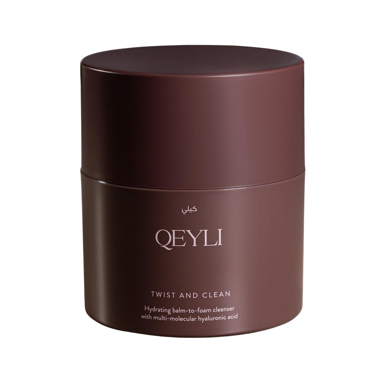 Qeyli Twist and Clean Hydrating Balm-to-Foam Cleanser – silkeslen ansiktsrengöring med hyaluronsyra och cica.
