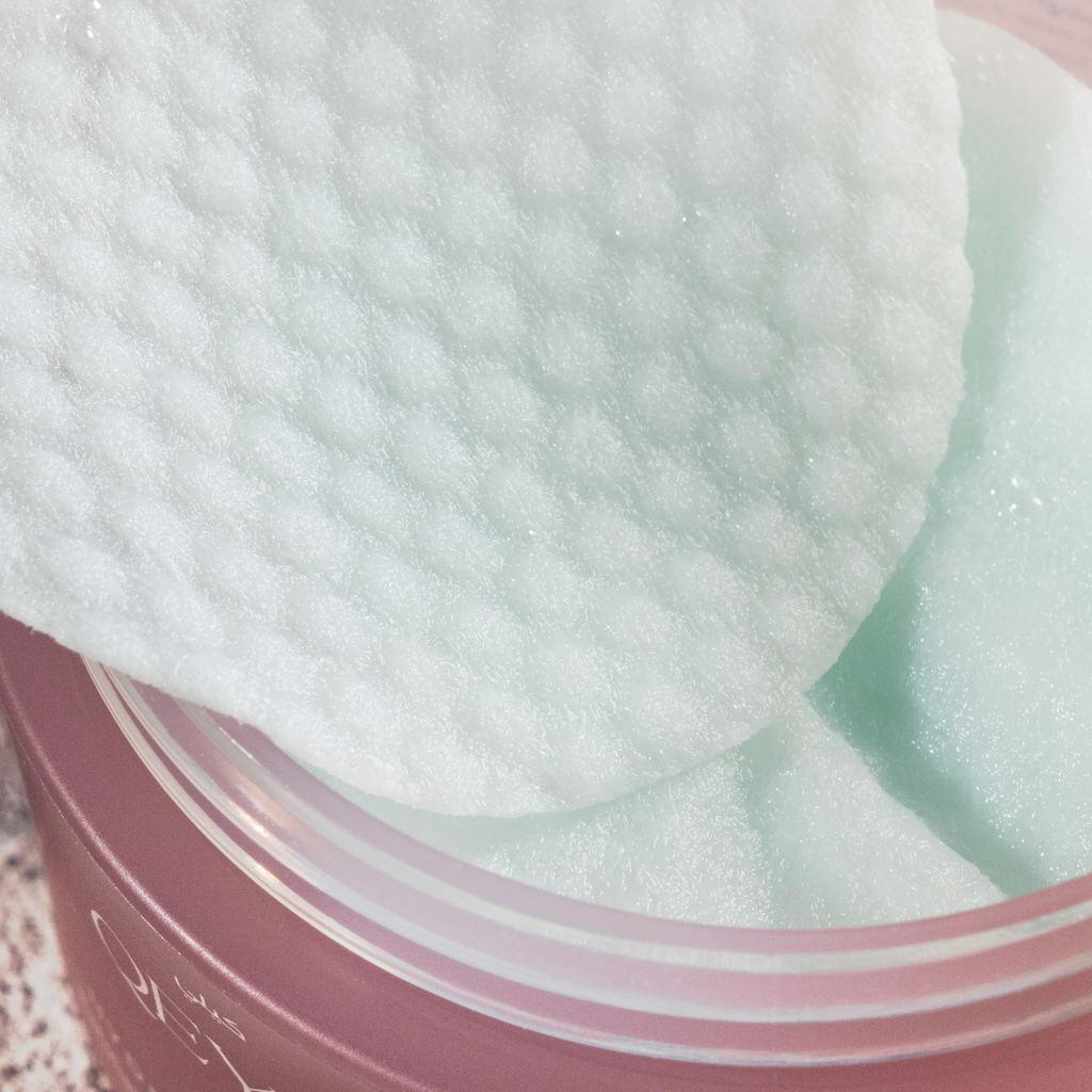 HYDRA GLOW PADS EXFOLIATING AND HYDRATING TONER PADS